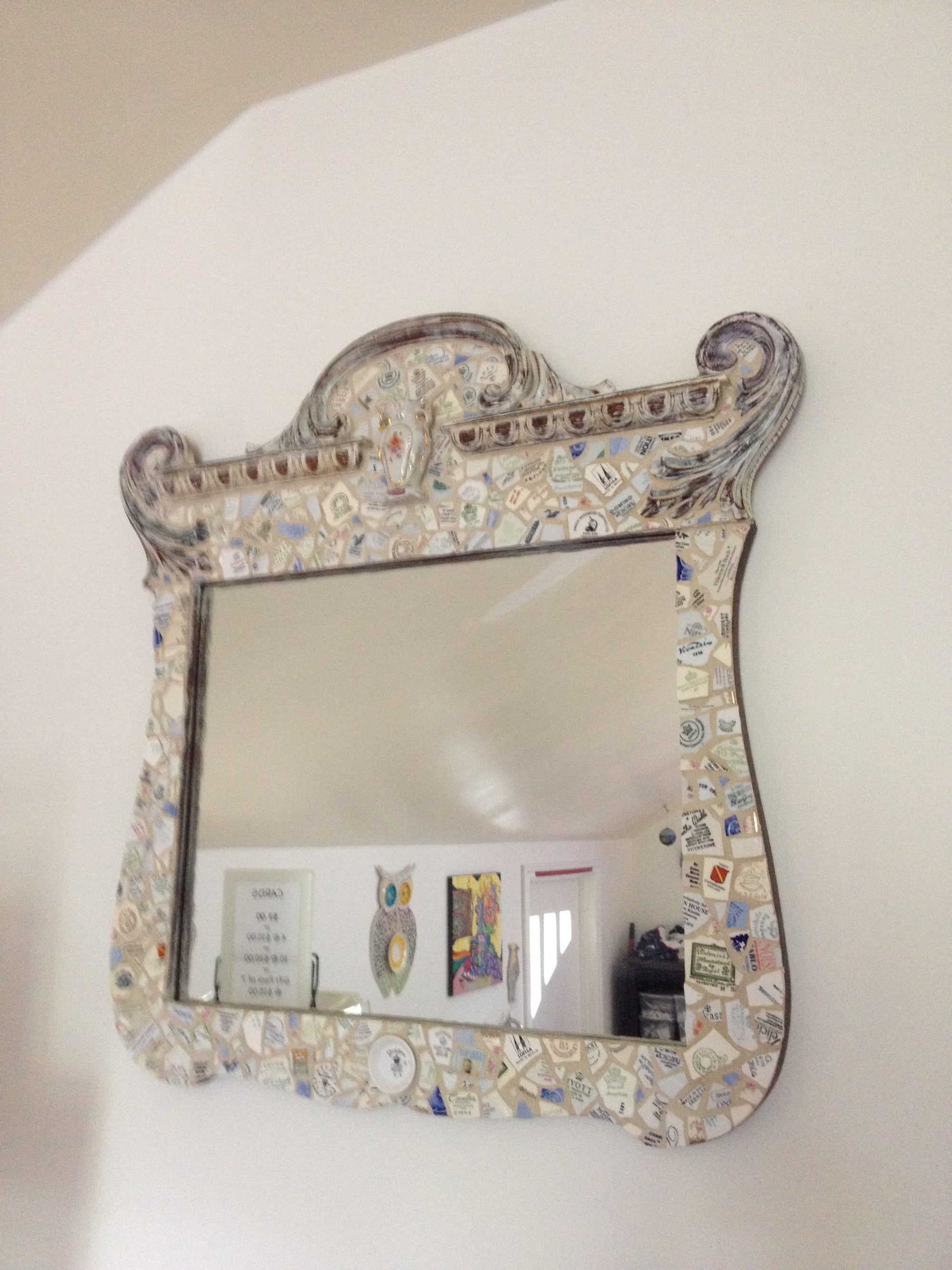 World Travel Mirror SOLD